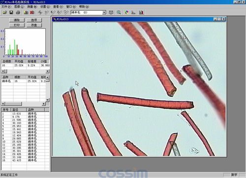 纖維細度分析軟件PS-WT2